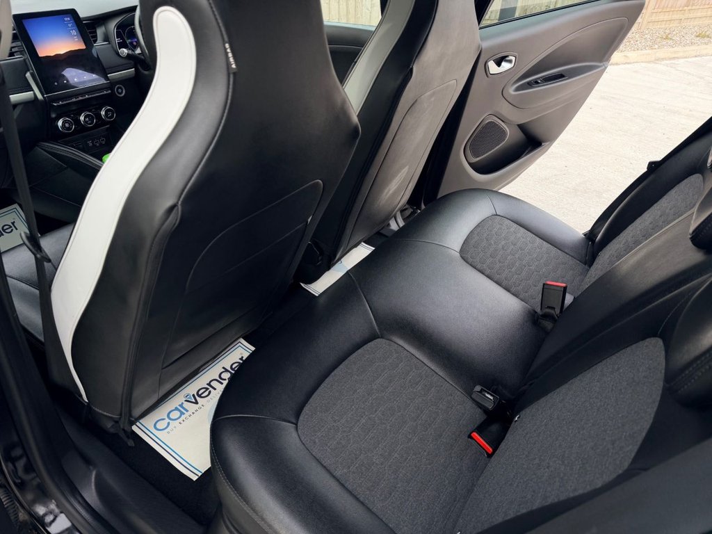 USED 2022 22 RENAULT ZOE R135 EV50 52kWh GT Line + Hatchback 5dr Electric Auto (Rapid Charge) (134 bhp) Camera|Heated Seats|SatNav|Lane Assist|Cruise|Heated Steering|