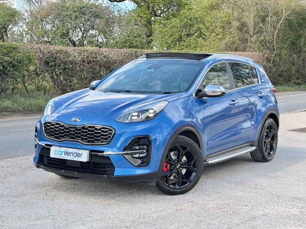 USED 2019 19 KIA SPORTAGE 1.6 T-GDi GT-Line S SUV 5dr Petrol DCT AWD Euro 6 (s/s) (174 bhp) 6 Services|Roof|Adaptive Cruise|360 View Camera|