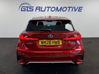 USED 2020 20 LEXUS CT 1.8 200h HYBRID E-CVT AUTO 135 BHP + SAT NAV + CAMERA SIX MONTH WARRANTY JUNE 2027 MOT