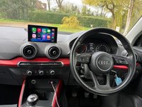 USED 2018 18 AUDI Q2 1.4 TFSI SPORT SUV 5  DOOR *APPLE CAR PLAY*DAB*AIR CON*PARKING SENSORS*ALLOY WHEELS*REAR SPOILER*CRUISE CONTROL*BRAND NEW MOT AND SERVICE*AUDI DRIVE SELECT MODE*HILL HOLD ASSIST*