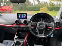 USED 2018 18 AUDI Q2 1.4 TFSI SPORT SUV 5  DOOR *APPLE CAR PLAY*DAB*AIR CON*PARKING SENSORS*ALLOY WHEELS*REAR SPOILER*CRUISE CONTROL*BRAND NEW MOT AND SERVICE*AUDI DRIVE SELECT MODE*HILL HOLD ASSIST*