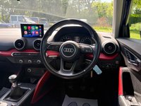 USED 2018 18 AUDI Q2 1.4 TFSI SPORT SUV 5  DOOR *APPLE CAR PLAY*DAB*AIR CON*PARKING SENSORS*ALLOY WHEELS*REAR SPOILER*CRUISE CONTROL*BRAND NEW MOT AND SERVICE*AUDI DRIVE SELECT MODE*HILL HOLD ASSIST*