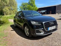 USED 2018 18 AUDI Q2 1.4 TFSI SPORT SUV 5  DOOR *APPLE CAR PLAY*DAB*AIR CON*PARKING SENSORS*ALLOY WHEELS*REAR SPOILER*CRUISE CONTROL*BRAND NEW MOT AND SERVICE*AUDI DRIVE SELECT MODE*HILL HOLD ASSIST*