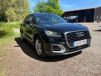 USED 2018 18 AUDI Q2 1.4 TFSI SPORT SUV 5  DOOR *APPLE CAR PLAY*DAB*AIR CON*PARKING SENSORS*ALLOY WHEELS*REAR SPOILER*CRUISE CONTROL*BRAND NEW MOT AND SERVICE*AUDI DRIVE SELECT MODE*HILL HOLD ASSIST*