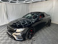 USED 2018 68 MERCEDES-BENZ E CLASS 2.0 E220d AMG Line (Premium) G-Tronic+ Euro 6 (s/s) 2dr PAN ROOF+BODYKIT+RED LTH+SPEC!