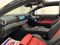 USED 2018 68 MERCEDES-BENZ E CLASS 2.0 E220d AMG Line (Premium) G-Tronic+ Euro 6 (s/s) 2dr PAN ROOF+BODYKIT+RED LTH+SPEC!