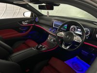 USED 2018 68 MERCEDES-BENZ E CLASS 2.0 E220d AMG Line (Premium) G-Tronic+ Euro 6 (s/s) 2dr PAN ROOF+BODYKIT+RED LTH+SPEC!