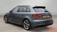 USED 2018 18 AUDI S3 2.0 TFSI Black Edition Sportback 5dr Petrol S Tronic quattro Euro 6 (s/s) (310 ps) 
