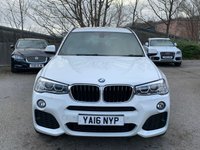 USED 2016 16 BMW X3 2.0 20d M Sport SUV 5dr Diesel Auto xDrive Euro 6 (s/s) (190 ps) 