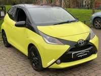 USED 2016 TOYOTA AYGO 1.0 VVT-i x-cite 3 Yellow Bi-Tone Hatchback 5dr Petrol x-shift Euro 6 (68 ps) AUTOMATIC....