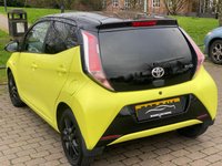 USED 2016 TOYOTA AYGO 1.0 VVT-i x-cite 3 Yellow Bi-Tone Hatchback 5dr Petrol x-shift Euro 6 (68 ps) AUTOMATIC....