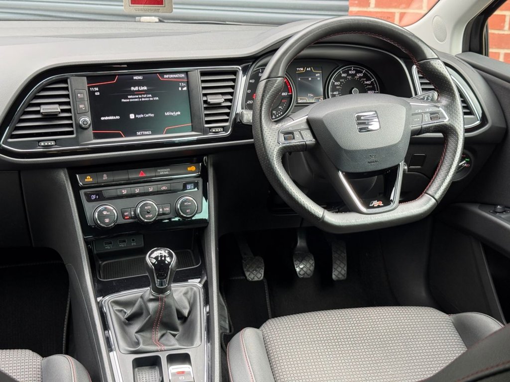 USED 2018 18 SEAT LEON 1.4 TSI FR Technology Hatchback 5dr Petrol Manual Euro 6 (s/s) (125 ps) 