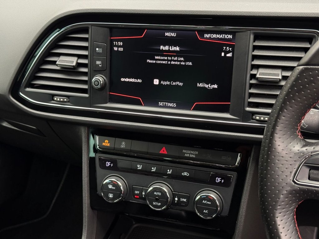 USED 2018 18 SEAT LEON 1.4 TSI FR Technology Hatchback 5dr Petrol Manual Euro 6 (s/s) (125 ps) 