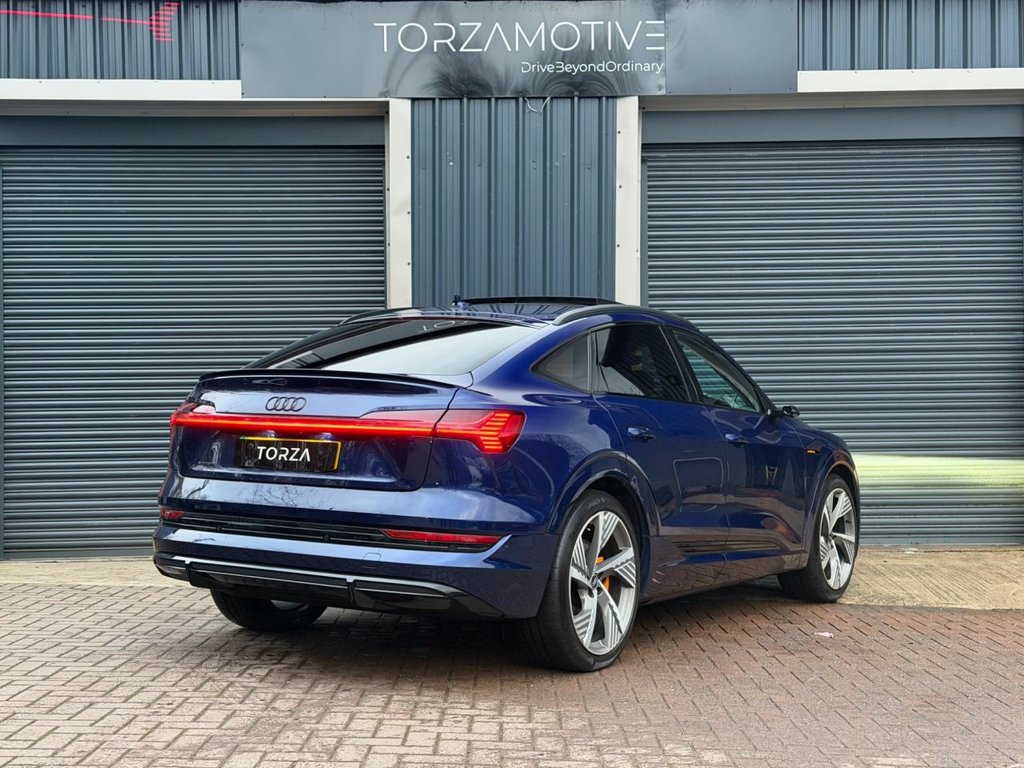 USED 2022 22 AUDI E-TRON 55 Vorsprung Sportback 5dr Electric Auto quattro 95kWh (11kW Charger) (408 ps) 