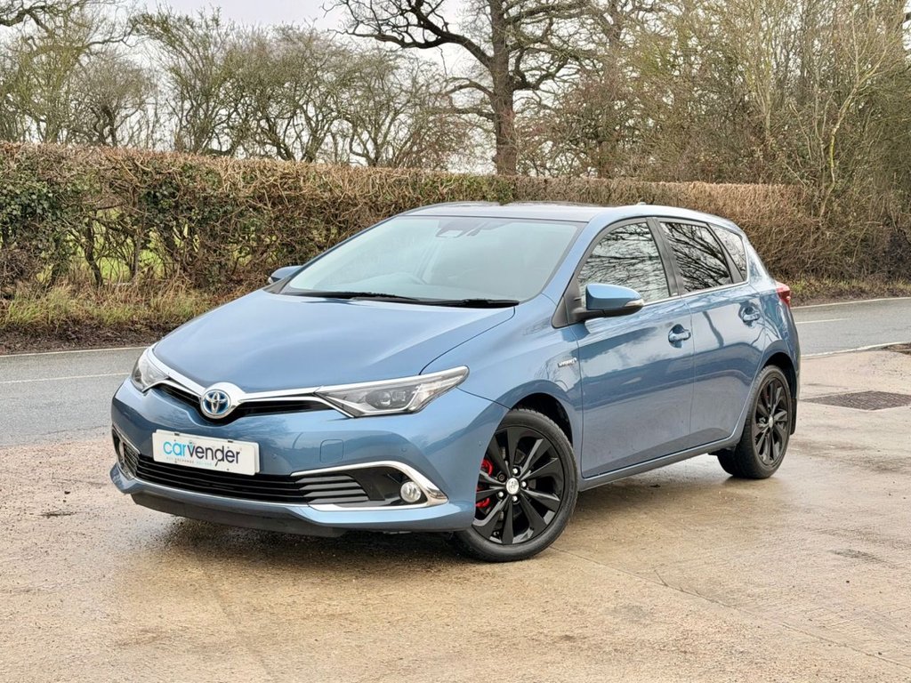 USED 2016 16 TOYOTA AURIS 1.8 VVT-h Excel Hatchback 5dr Petrol Hybrid CVT Euro 6 (s/s) (136 ps) 2 Owners|R.F Sensors|Camera|SatNaV|Half Leather Seats|