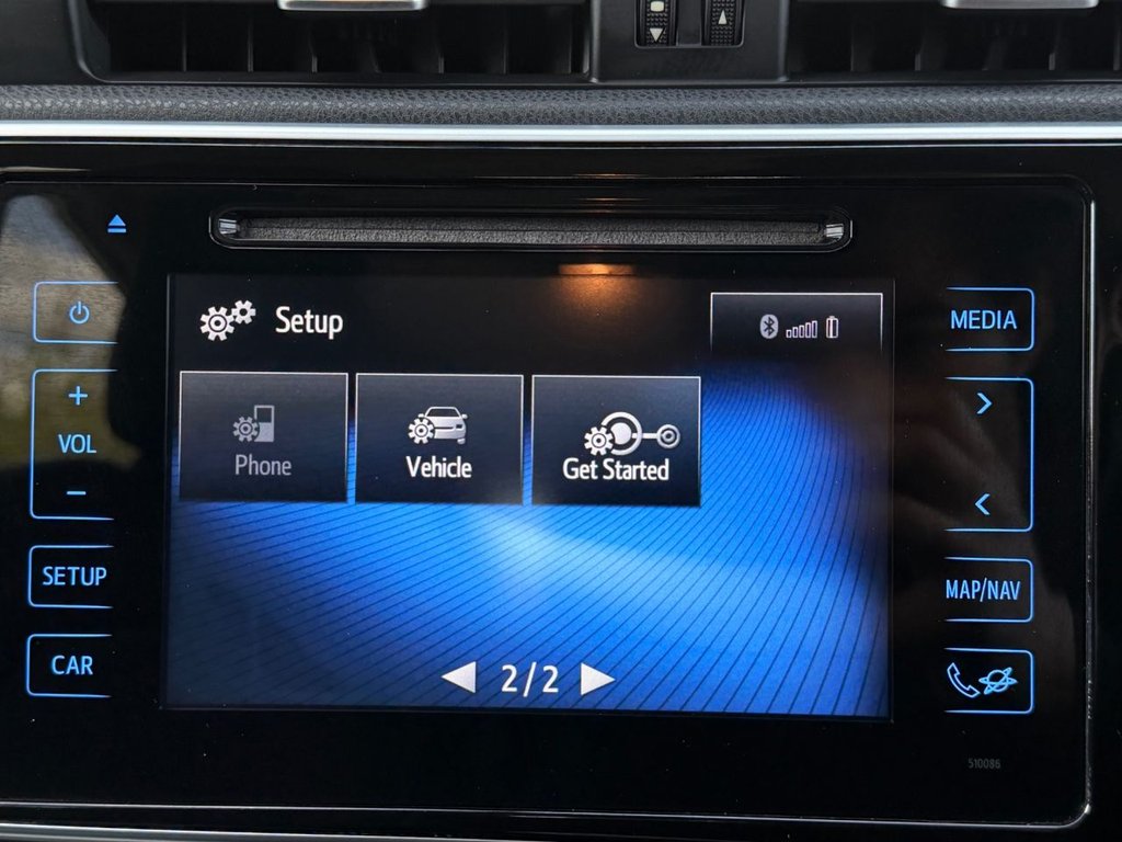 USED 2016 16 TOYOTA AURIS 1.8 VVT-h Excel Hatchback 5dr Petrol Hybrid CVT Euro 6 (s/s) (136 ps) 2 Owners|R.F Sensors|Camera|SatNaV|Half Leather Seats|