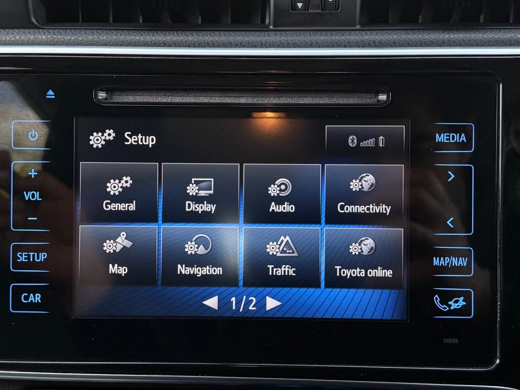 USED 2016 16 TOYOTA AURIS 1.8 VVT-h Excel Hatchback 5dr Petrol Hybrid CVT Euro 6 (s/s) (136 ps) 2 Owners|R.F Sensors|Camera|SatNaV|Half Leather Seats|