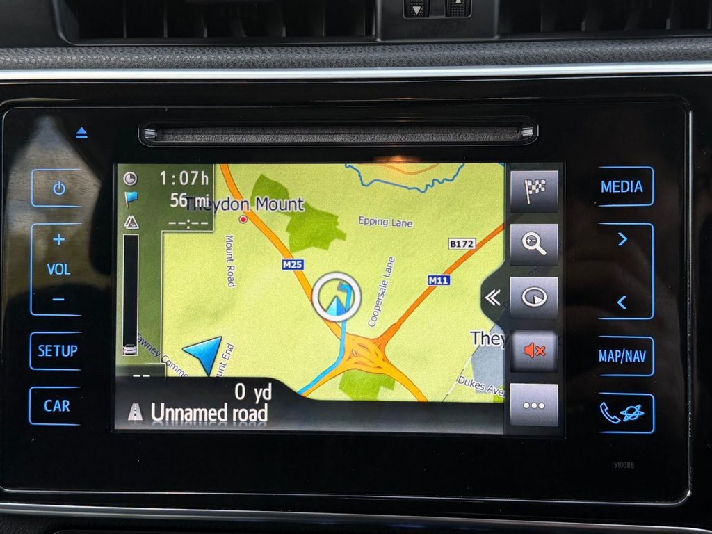 USED 2016 16 TOYOTA AURIS 1.8 VVT-h Excel Hatchback 5dr Petrol Hybrid CVT Euro 6 (s/s) (136 ps) 2 Owners|R.F Sensors|Camera|SatNaV|Half Leather Seats|