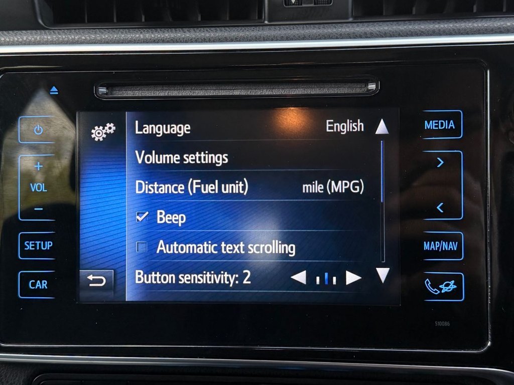 USED 2016 16 TOYOTA AURIS 1.8 VVT-h Excel Hatchback 5dr Petrol Hybrid CVT Euro 6 (s/s) (136 ps) 2 Owners|R.F Sensors|Camera|SatNaV|Half Leather Seats|