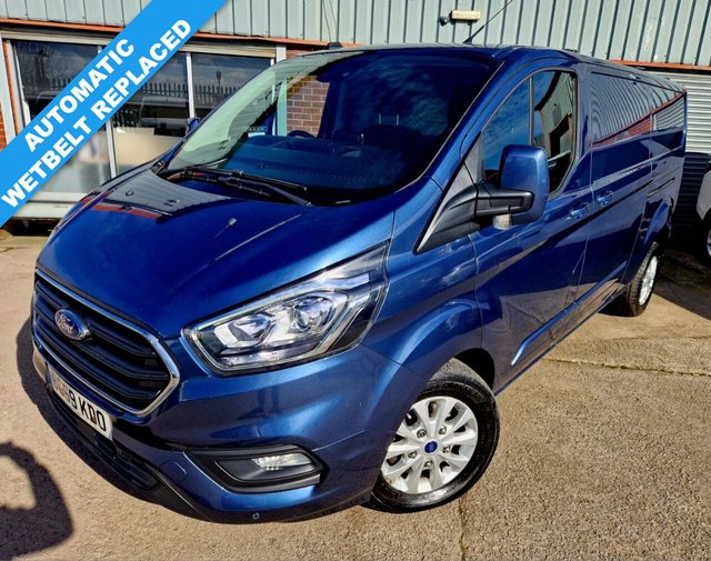 2019 FORD TRANSIT CUSTOM 2.0 320 EcoBlue Limited Panel Van 5dr Diesel Auto L2 H1 Euro 6 (s/s) (170 ps)