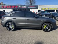 USED 2020 20 PORSCHE CAYENNE 3.0 V6 E-Hybrid 14.1kWh Coupe 5dr Petrol Plug-in Hybrid TiptronicS 4WD Euro 6 (s/s) (3.6kW Charger) (462 ps) Buy with Complete Confidence from Sheriff Motors, All our vehicles are extensively road tested and thoroughly inspected prior to sale. Each vehicle comes with a new 1 year mot and we rectify all advisories and failures at no additional cost to our customers, plus a full oil and filter service. For added peace of mind, every car includes a 6 month complimentary RAC Warranty, 12 months Rac Breakdown Cover giving you complete confidence when you buy from Sheriff Motors.