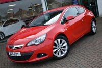 USED 2015 15 VAUXHALL ASTRA GTC 1.4i TURBO SRi COUPE 6-SPEED 138 BHP (EURO 6) Front & Rear Park Assist / DAB