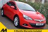 USED 2015 15 VAUXHALL ASTRA GTC 1.4i TURBO SRi COUPE 6-SPEED 138 BHP (EURO 6) Front & Rear Park Assist / DAB