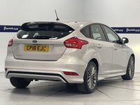USED 2018 18 FORD FOCUS 1.5 TDCi ST-Line Hatchback 5dr Diesel Manual Euro 6 (s/s) (120 ps) - AA INSPECTED (6 STAMP HISTORY - PARK SENSORS)