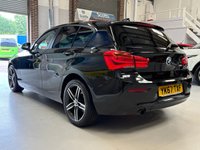 USED 2017 67 BMW 1 SERIES 1.5 118i Sport Hatchback 5 Door Petrol Manual Black Euro 6  +BLUETOOTH+ PARK SENSORS+PRIV GLASS