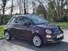 USED 2016 16 FIAT 500 1.2 Lounge Hatchback 3dr Petrol Manual Euro 6 (s/s) (69 bhp) 
