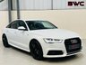 USED 2016 W AUDI A6 SALOON 2.0 TDI ultra Black Edition Saloon 4dr Diesel Manual Euro 6 (s/s) (190 ps) Ibis White | Black Leather Trim | BOSE Audio | Heated Seats | 20 Inch Wheels | Bluetooth Media | Xenons | Privacy Glass | Low Road Tax