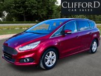 USED 2017 66 FORD S-MAX 2.0 TDCi Titanium MPV 5dr Diesel Manual Euro 6 (s/s) (180 ps) 