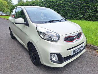 2011 KIA PICANTO 1.25 EcoDynamics Halo Hatchback 3dr Petrol Manual Euro 5 (s/s) (84 bhp) &pound;2495.00