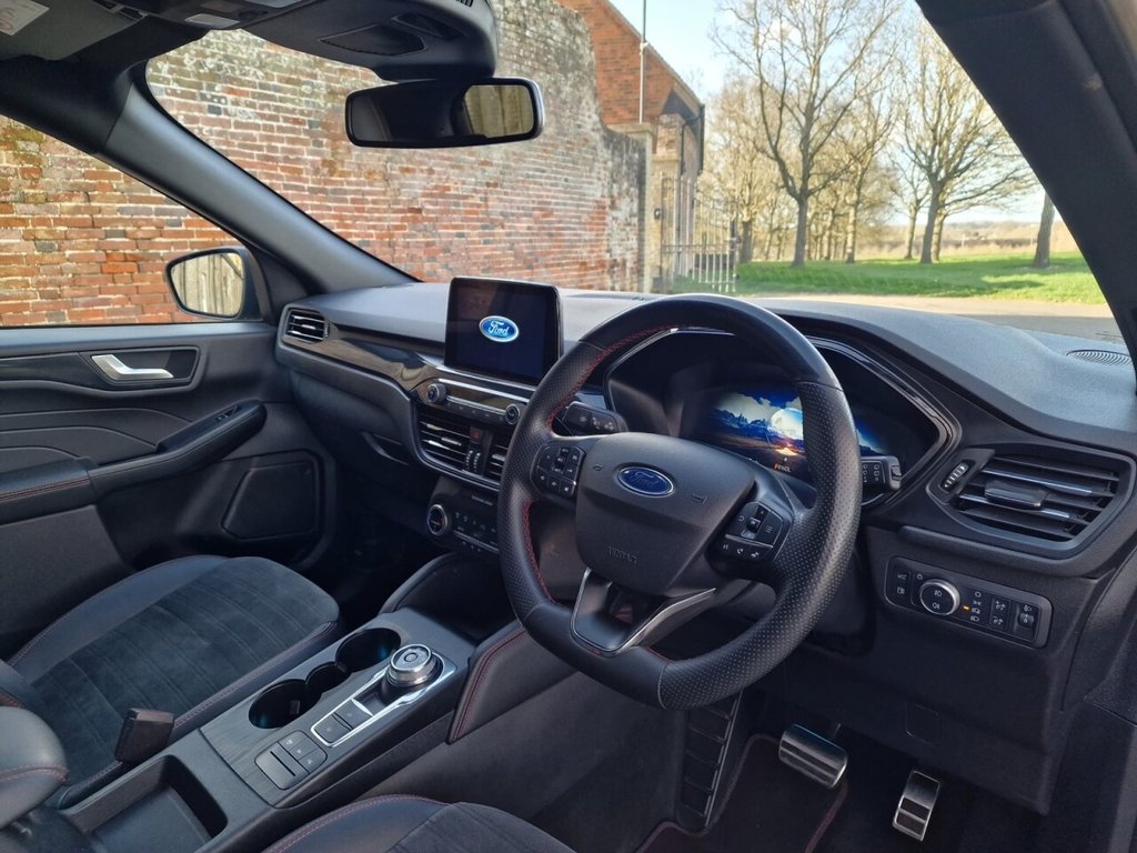 USED 2022 72 FORD KUGA 2.5 EcoBoost Duratec 14.4kWh ST-Line SUV 5dr Petrol Plug-in Hybrid CVT Euro 6 (s/s) (225 ps) FINANCE AVAILABLE