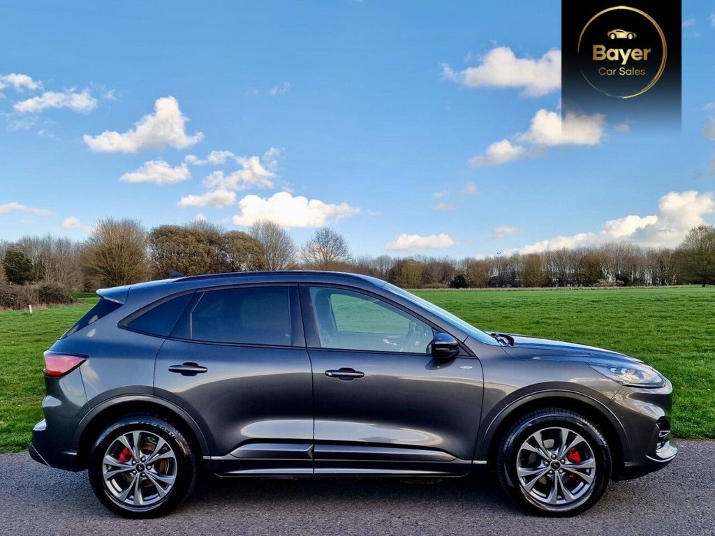 USED 2022 72 FORD KUGA 2.5 EcoBoost Duratec 14.4kWh ST-Line SUV 5dr Petrol Plug-in Hybrid CVT Euro 6 (s/s) (225 ps) FINANCE AVAILABLE