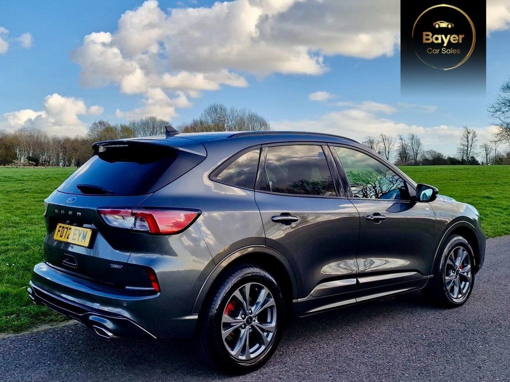 USED 2022 72 FORD KUGA 2.5 EcoBoost Duratec 14.4kWh ST-Line SUV 5dr Petrol Plug-in Hybrid CVT Euro 6 (s/s) (225 ps) FINANCE AVAILABLE
