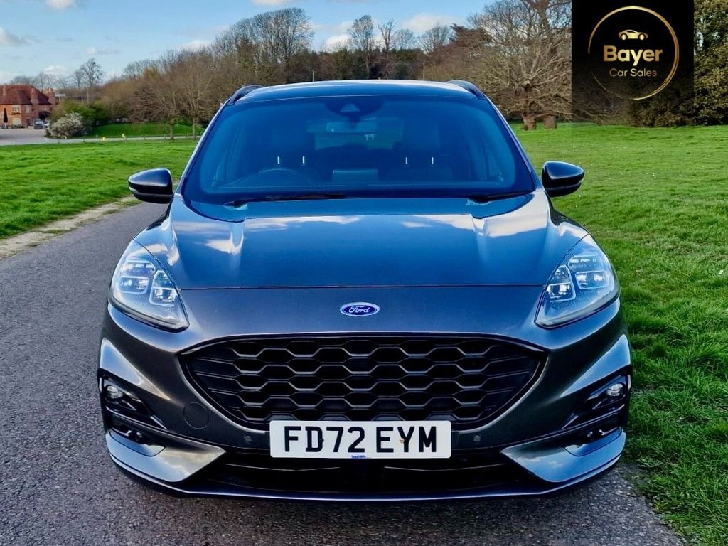 USED 2022 72 FORD KUGA 2.5 EcoBoost Duratec 14.4kWh ST-Line SUV 5dr Petrol Plug-in Hybrid CVT Euro 6 (s/s) (225 ps) FINANCE AVAILABLE