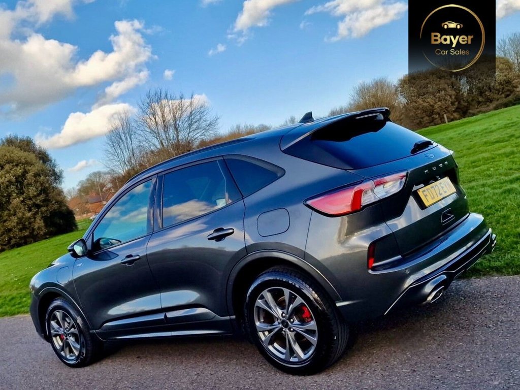 USED 2022 72 FORD KUGA 2.5 EcoBoost Duratec 14.4kWh ST-Line SUV 5dr Petrol Plug-in Hybrid CVT Euro 6 (s/s) (225 ps) FINANCE AVAILABLE