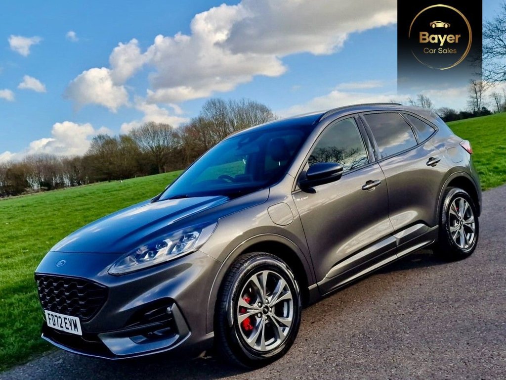 USED 2022 72 FORD KUGA 2.5 EcoBoost Duratec 14.4kWh ST-Line SUV 5dr Petrol Plug-in Hybrid CVT Euro 6 (s/s) (225 ps) FINANCE AVAILABLE
