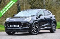USED 2021 21 FORD PUMA 1.0T EcoBoost MHEV Titanium SUV 5dr Petrol Manual Euro 6 (s/s) (125 ps) Park Sensors, Heated Screen