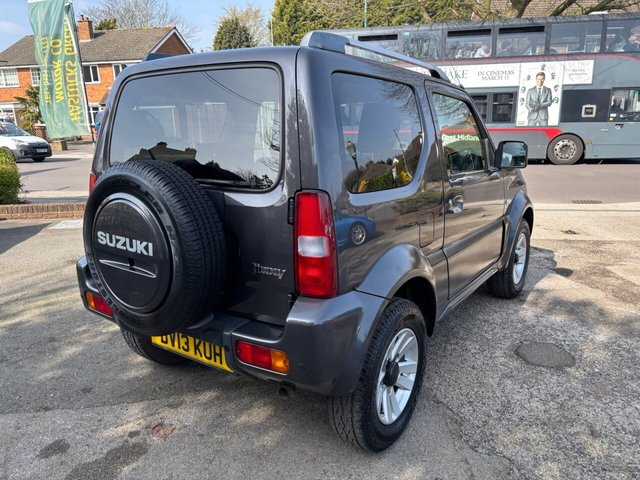 2013 13 SUZUKI JIMNY 1.3 VVT SZ4 SUV 3dr Petrol Manual 4WD Euro 5 (85 ps) - Photo 9