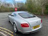 USED 2011 61 BENTLEY CONTINENTAL 6.0 GT Coupe Mulliner Driving Specification 2dr Auto 6Spd 4WD Euro 5 (575 ps)-3 Former Keepers-Last Keeper Since October 2018-Finished In Moonbeam Silver Metallic With Main & Secondary Hide In Beluga.Full Description To Follow. 