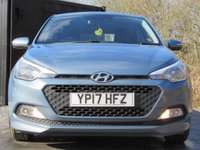 USED 2017 17 HYUNDAI I20 1.2 SE Hatchback 5dr Petrol Manual Euro 6 (84 ps) BLUETOOTH LANE ASSIST