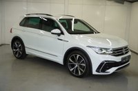 USED 2021 VOLKSWAGEN TIGUAN 2.0 TDI R-Line SUV 5dr Diesel DSG 4Motion Euro 6 (s/s) (150 ps) Pure White, NI Car, Great history