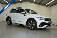 USED 2021 VOLKSWAGEN TIGUAN 2.0 TDI R-Line SUV 5dr Diesel DSG 4Motion Euro 6 (s/s) (150 ps) Pure White, NI Car, Great history