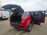 USED 2021 71 LAND ROVER DISCOVERY SPORT Red 1.5 P300e R-Dynamic HSE PHEV SUV, 78,707 miles, ULEZ, Automatic 4WD, Sat nav, 10in Screen, 20in alloys, CarPlay/Android Auto, Pano roof, Camera. This 2021 Land Rover Discovery Sport P300e R-Dynamic HSE boasts a full dealership service history, with its last service completed on 2025-10-03 at 70983 miles, offering peace of mind for its next owner. This four wheel drive, Euro 6 compliant plug in hybrid features a 1.5 litre petrol engine and comes with a 3 month warranty and 12 months MOT provided on purchase. Inside, you'll find luxurious 14 way heated electric seats with driver memory and two way manual headrests, alongside a premium Meri