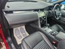 USED 2021 71 LAND ROVER DISCOVERY SPORT Red 1.5 P300e R-Dynamic HSE PHEV SUV, 78,707 miles, ULEZ, Automatic 4WD, Sat nav, 10in Screen, 20in alloys, CarPlay/Android Auto, Pano roof, Camera. This 2021 Land Rover Discovery Sport P300e R-Dynamic HSE boasts a full dealership service history, with its last service completed on 2025-10-03 at 70983 miles, offering peace of mind for its next owner. This four wheel drive, Euro 6 compliant plug in hybrid features a 1.5 litre petrol engine and comes with a 3 month warranty and 12 months MOT provided on purchase. Inside, you'll find luxurious 14 way heated electric seats with driver memory and two way manual headrests, alongside a premium Meri