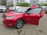 USED 2021 71 LAND ROVER DISCOVERY SPORT Red 1.5 P300e R-Dynamic HSE PHEV SUV, 78,707 miles, ULEZ, Automatic 4WD, Sat nav, 10in Screen, 20in alloys, CarPlay/Android Auto, Pano roof, Camera. This 2021 Land Rover Discovery Sport P300e R-Dynamic HSE boasts a full dealership service history, with its last service completed on 2025-10-03 at 70983 miles, offering peace of mind for its next owner. This four wheel drive, Euro 6 compliant plug in hybrid features a 1.5 litre petrol engine and comes with a 3 month warranty and 12 months MOT provided on purchase. Inside, you'll find luxurious 14 way heated electric seats with driver memory and two way manual headrests, alongside a premium Meri