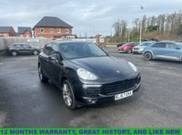 USED 2017 67 PORSCHE CAYENNE 4.2 TD V8 S Platinum Edition SUV 5dr Diesel TiptronicS 4WD Euro 6 (s/s) (385 ps) 12 MONTH' S WARRANTY,  AUTO good history