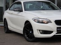 USED 2017 17 BMW 2 SERIES 1.5 218i SE Coupe 2dr Petrol Auto Euro 6 (s/s) (136 ps) 